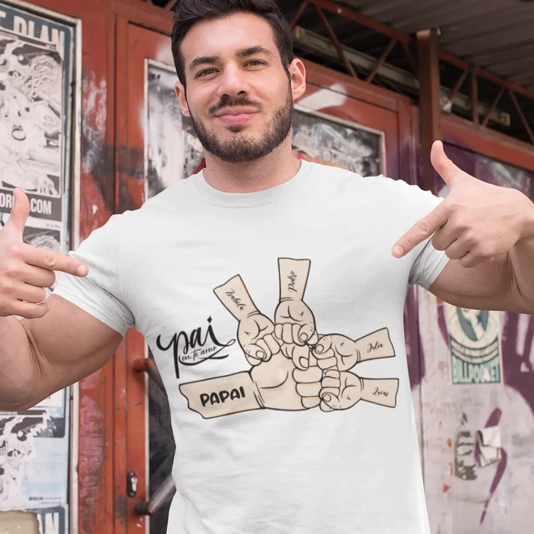 5 Artes Camisa Dia dos Pais em CorelDraw 4