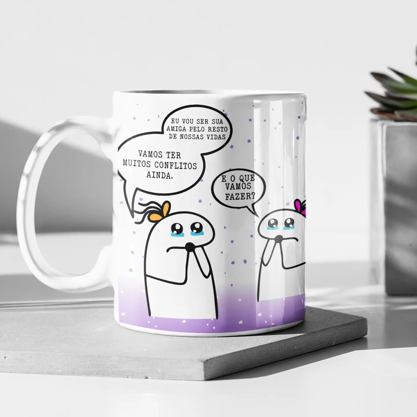 Artes Caneca Eu vou ser sua Amiga pelo resto de nossas Vidas Png 1