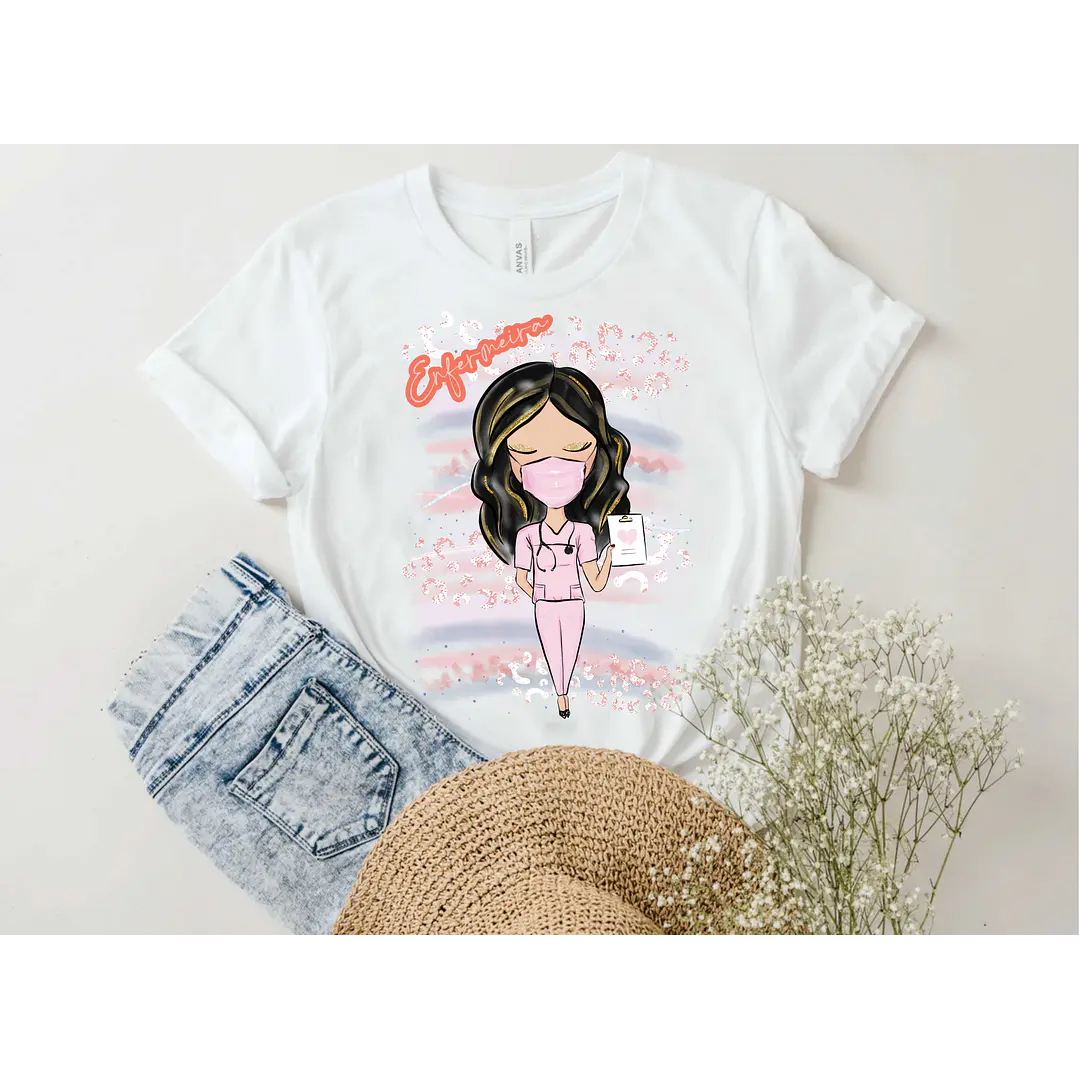 10 Artes para Camisa Profissão Medicina Enfermagem em Corel Draw 2