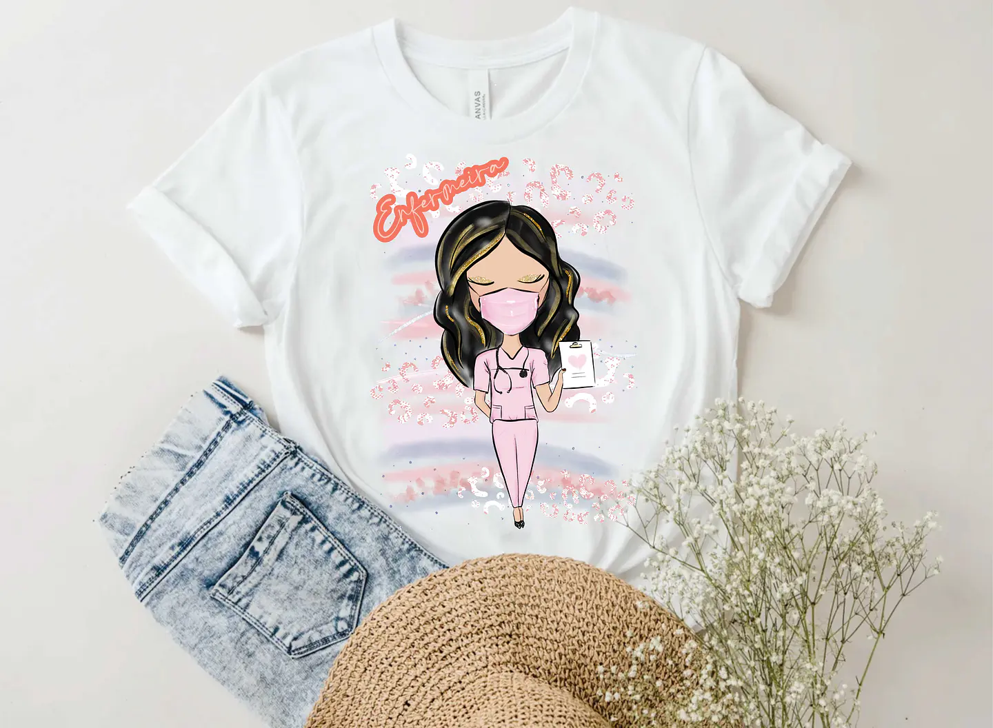 10 Artes para Camisa Profissão Medicina Enfermagem em Corel Draw 2