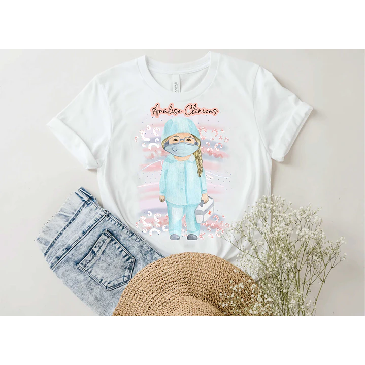 10 Artes para Camisa Profissão Medicina Enfermagem em Corel Draw 3