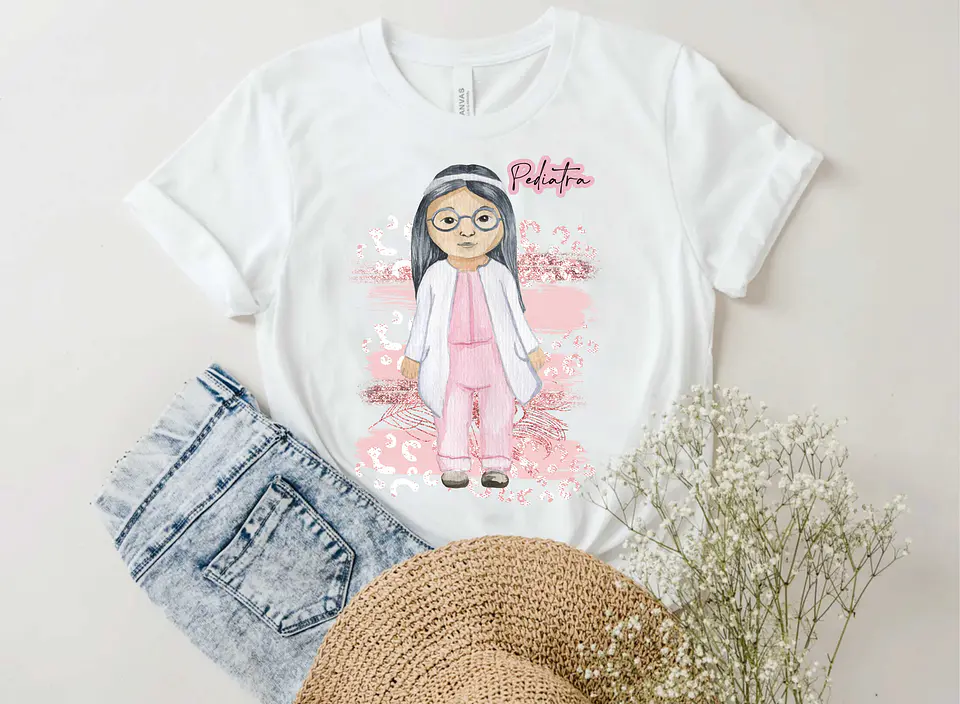 10 Artes para Camisa Profissão Medicina Enfermagem em Corel Draw 4