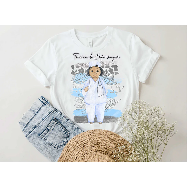 10 Artes para Camisa Profissão Medicina Enfermagem em Corel Draw 5