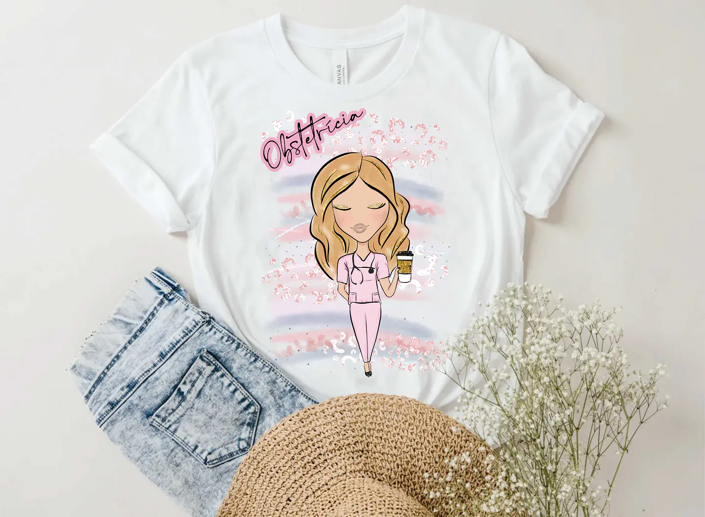 10 Artes para Camisa Profissão Medicina Enfermagem em Corel Draw 6