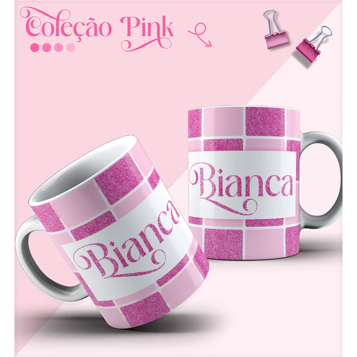 15 Artes para Caneca Barbie em Corel Draw 3