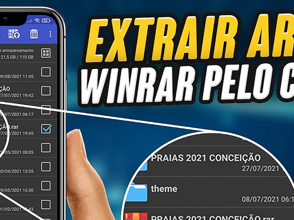 Como extrair arquivos ZIP ou RAR no Celular Android
