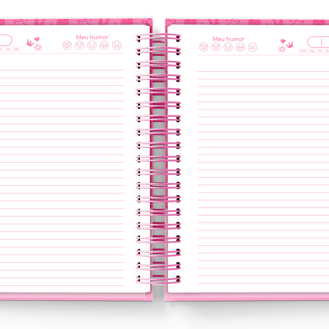 Arquivo Agenda e Caderno Rosa Menina Pink 2024 em Pdf   5