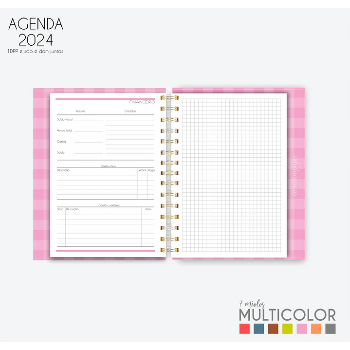 Arquivo Agenda MultiColor 2024 em Pdf  9