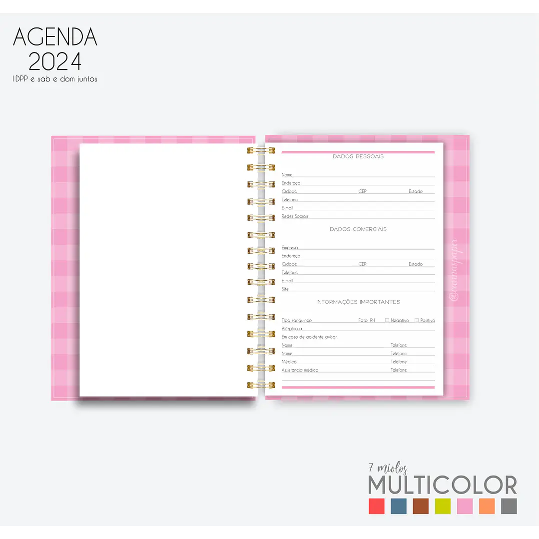 Arquivo Agenda MultiColor 2024 em Pdf  10