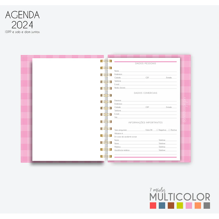 Arquivo Agenda MultiColor 2024 em Pdf  10