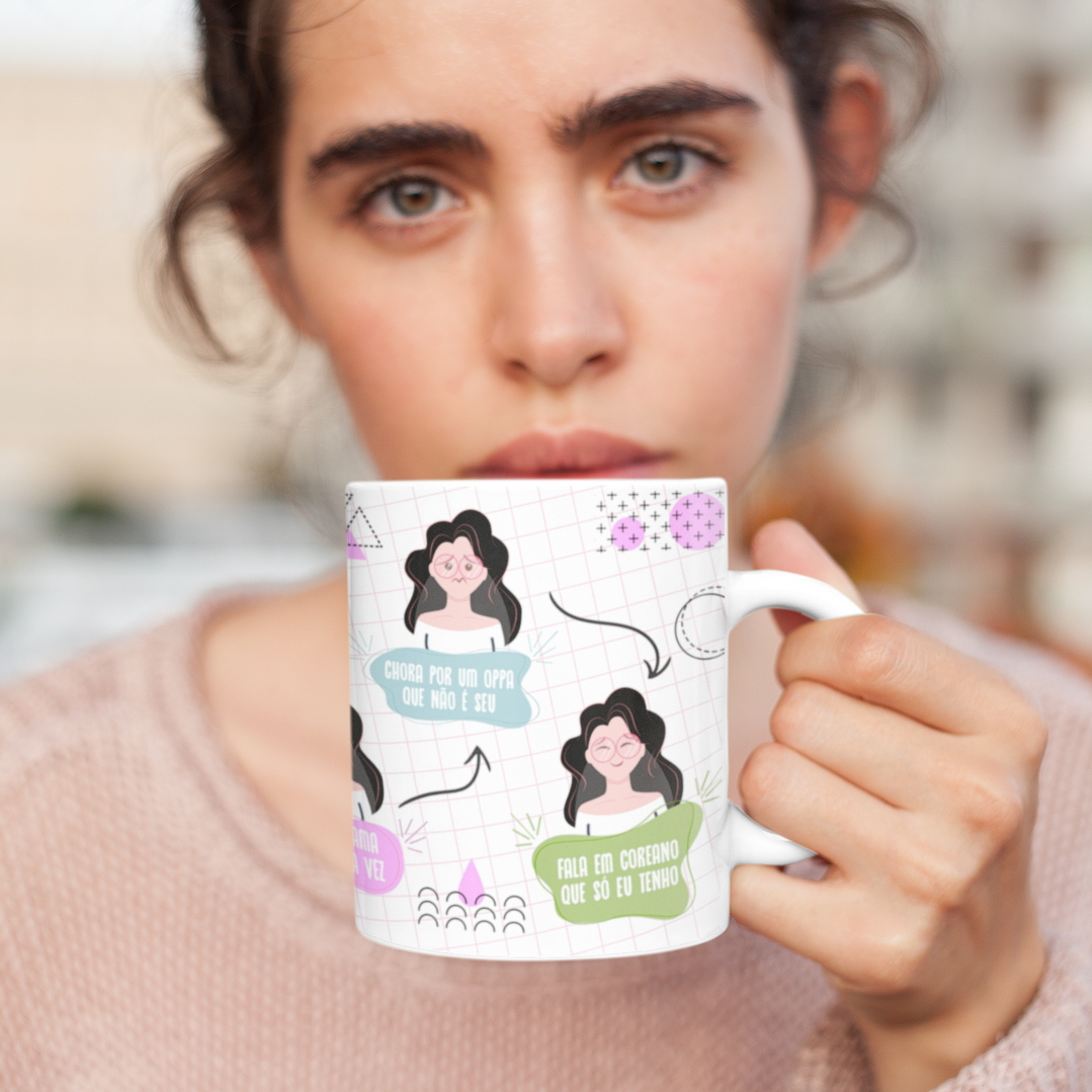 Arte Caneca Dorameira em CorelDraw 6