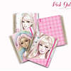 Arquivo Capas para Agenda A5 Pink Girl em Jpg