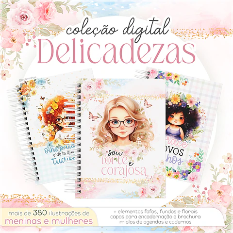 Arquivo Coleção Agendas Mascotinhas Delicadas 2024