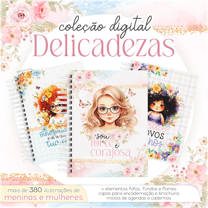 Arquivo Coleção Agendas Mascotinhas Delicadas 2024 1