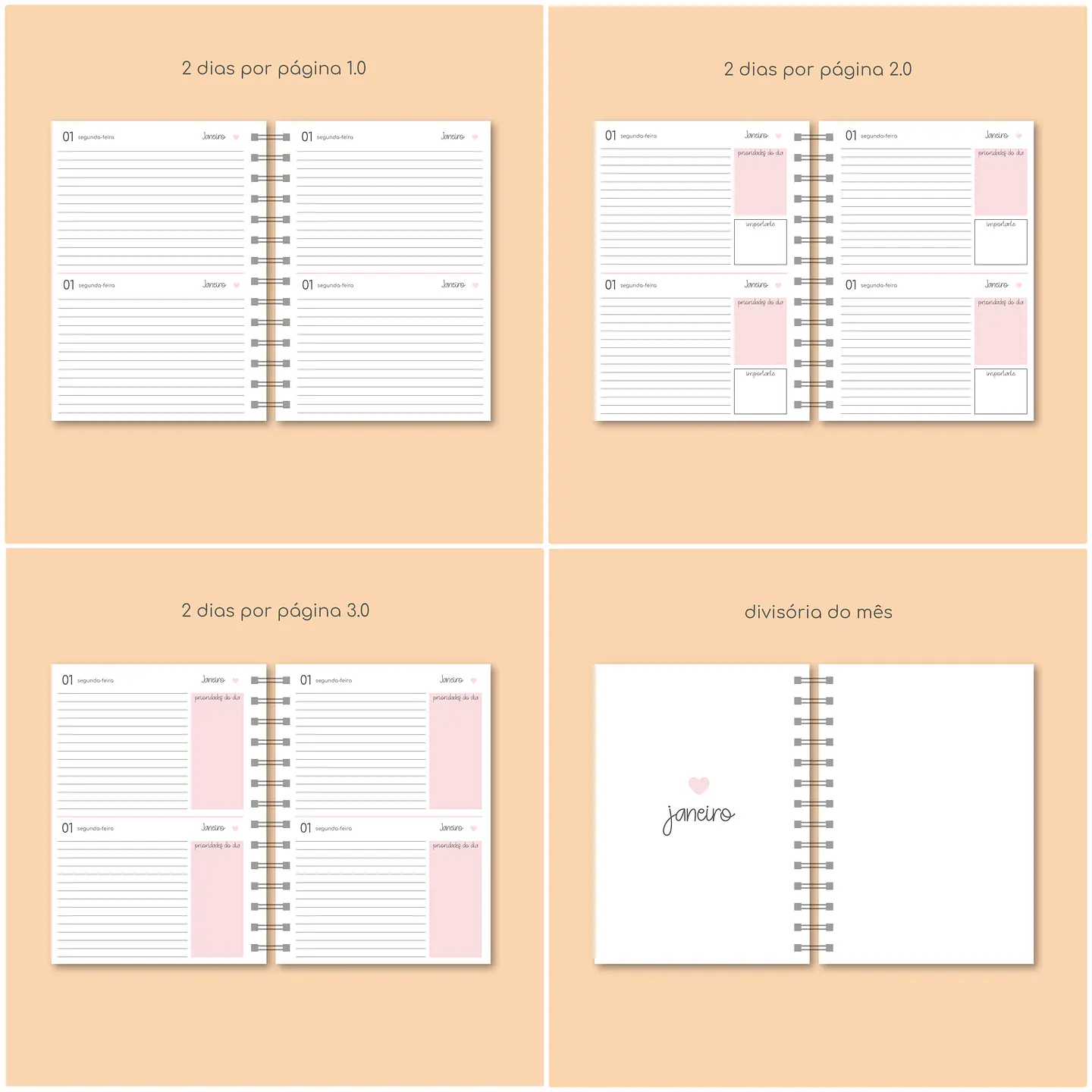Arquivo Combo Agendas e Planner 2024 em Pdf 3