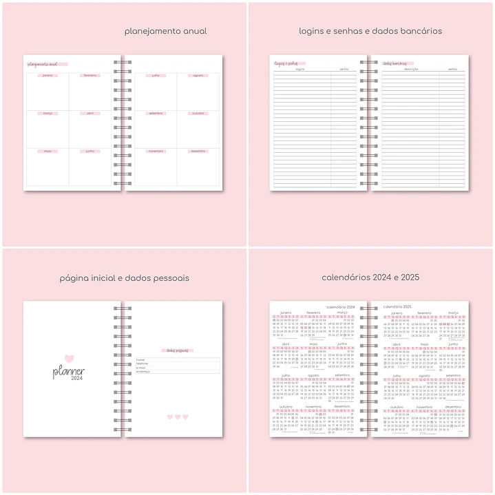 Arquivo Combo Agendas e Planner 2024 em Pdf 5