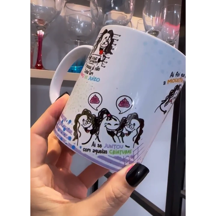 Artes Caneca Flork Amigas em Jpg  3