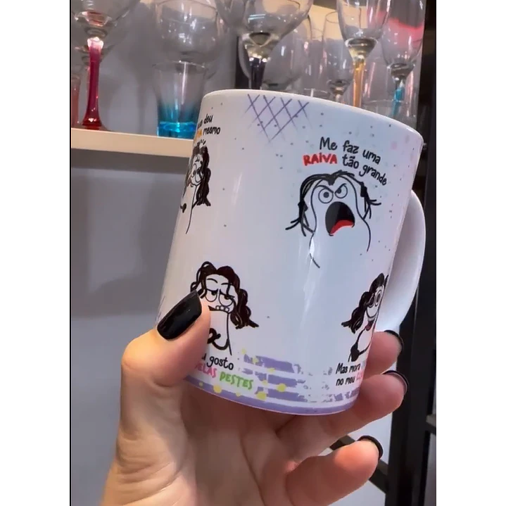 Artes Caneca Flork Amigas em Jpg  4