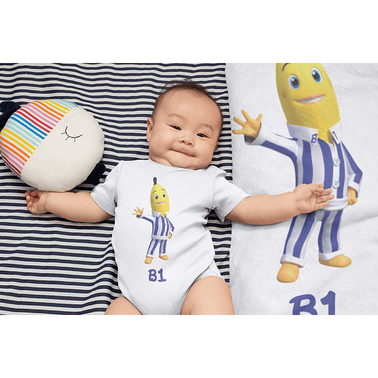 Arte Body Camisa Infantil Bananas de Pijamas B1 e B2 Arquivo