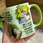 Arte Caneca Shrek e Fiona Ele Tem Um Nariz Grande Um Sorriso Meio Torto Png - Thumbnail 5