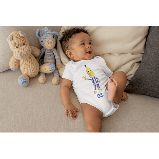 Arte Body Camisa Infantil Bananas de Pijamas B1 e B2 Arquivo