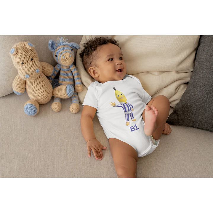 Arte Body Camisa Infantil Bananas de Pijamas B1 e B2 Arquivos Png 2