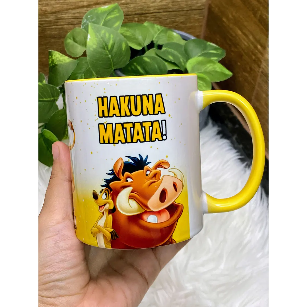 6 Artes Caneca Rei Leão Timão e Pumba Arquivos Png 10