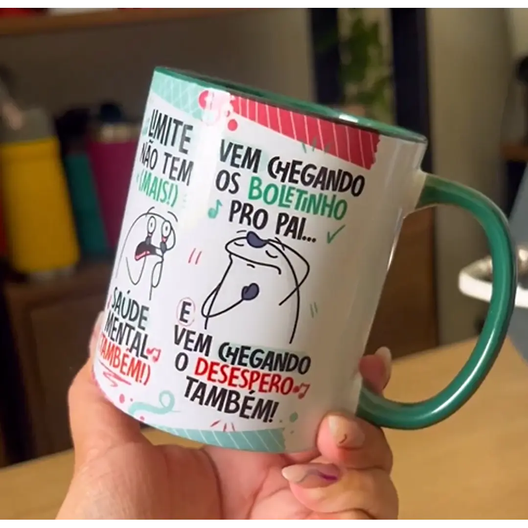 Arte Caneca Fui Passando no Crédito Esqueci a Fatura Arquivo Png  3