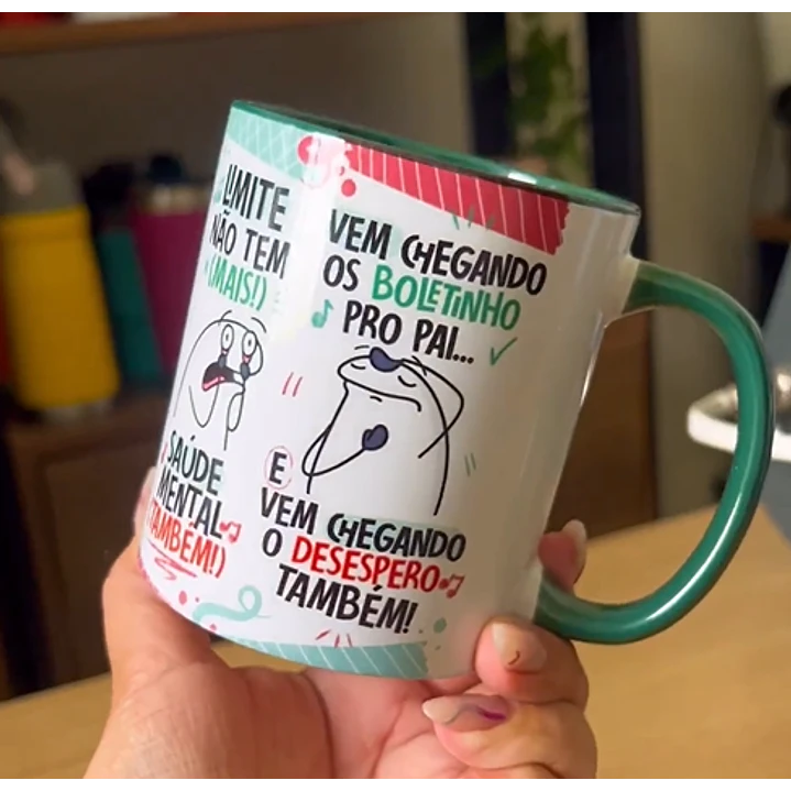 Arte Caneca Fui Passando no Crédito Esqueci a Fatura Arquivo Png  3