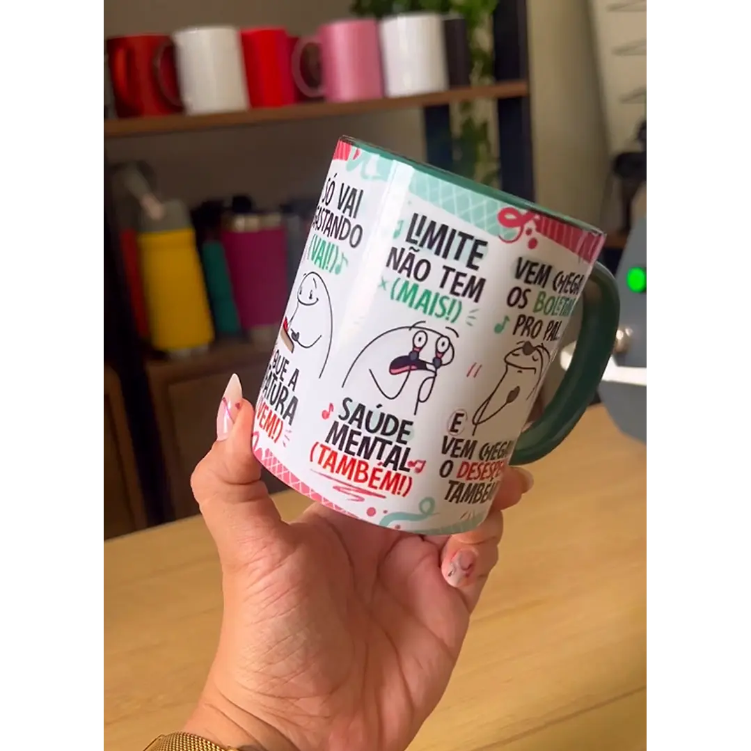 Combo Arte Caneca Foi Passando no Crédito Esqueci a Fatura  Arquivo Png 9