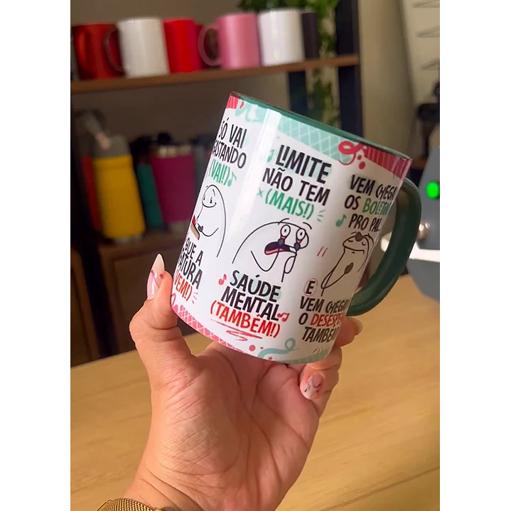 Combo Arte Caneca Foi Passando no Crédito Esqueci a Fatura  Arquivo Png 9