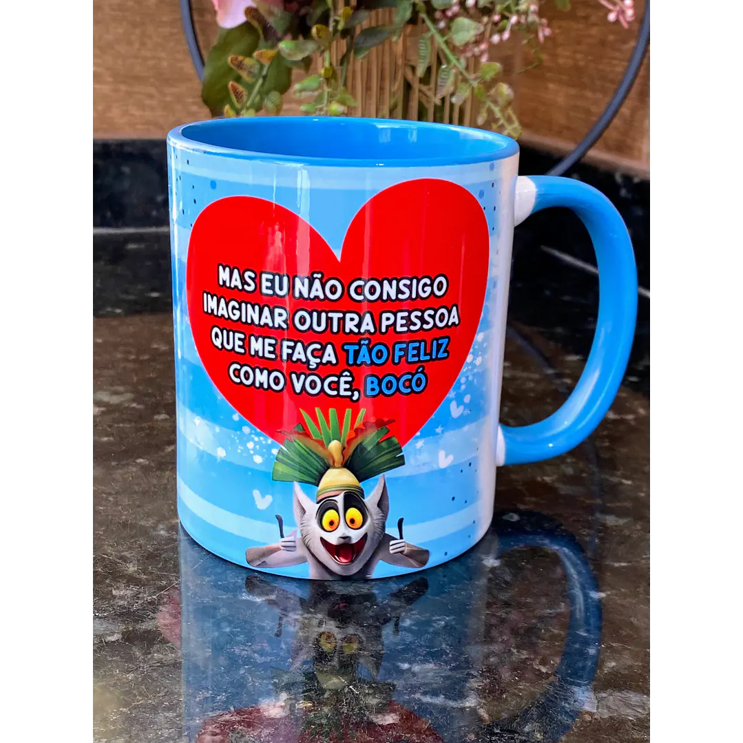 Arte Caneca Você Me Tira do Sério Me Irrita  Rei Julien Arquivo Png 3