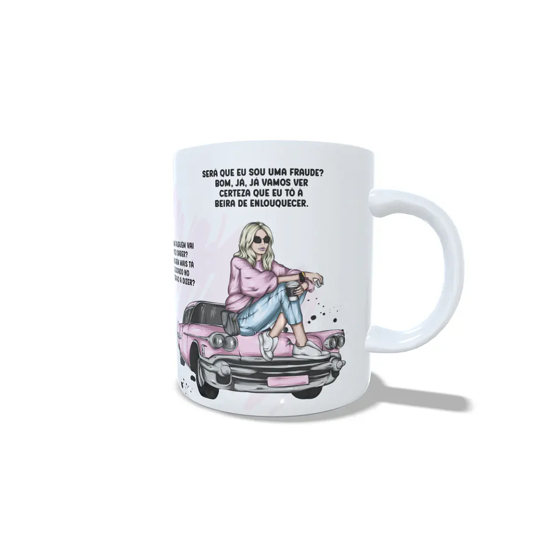 Arte Caneca Luisa Sonza - Menina, tá ficando muito tarde tá tocando o teu Alarme... Arquivo Png 6