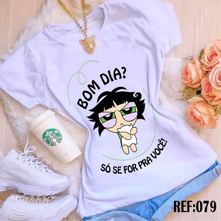 10 Artes Camisa Docinho Meninas Super Poderosas Arquivo em CorelDraw 5