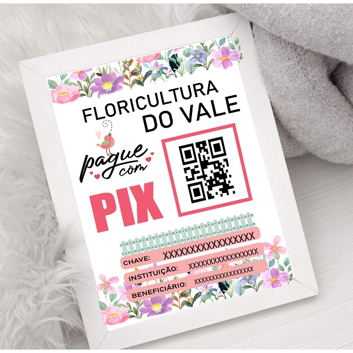 10 Artes Plaquinha Pix Arquivo em CorelDraw  6