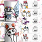 12 Artes Caneca Flork Signos Arquivo em Jpg - thumbnail 2