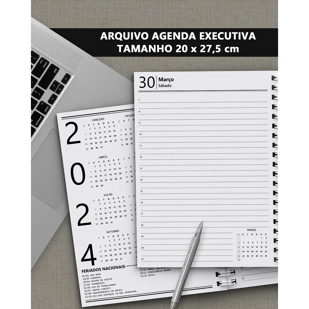 Arquivo Agenda Executiva 2024 em Pdf 1