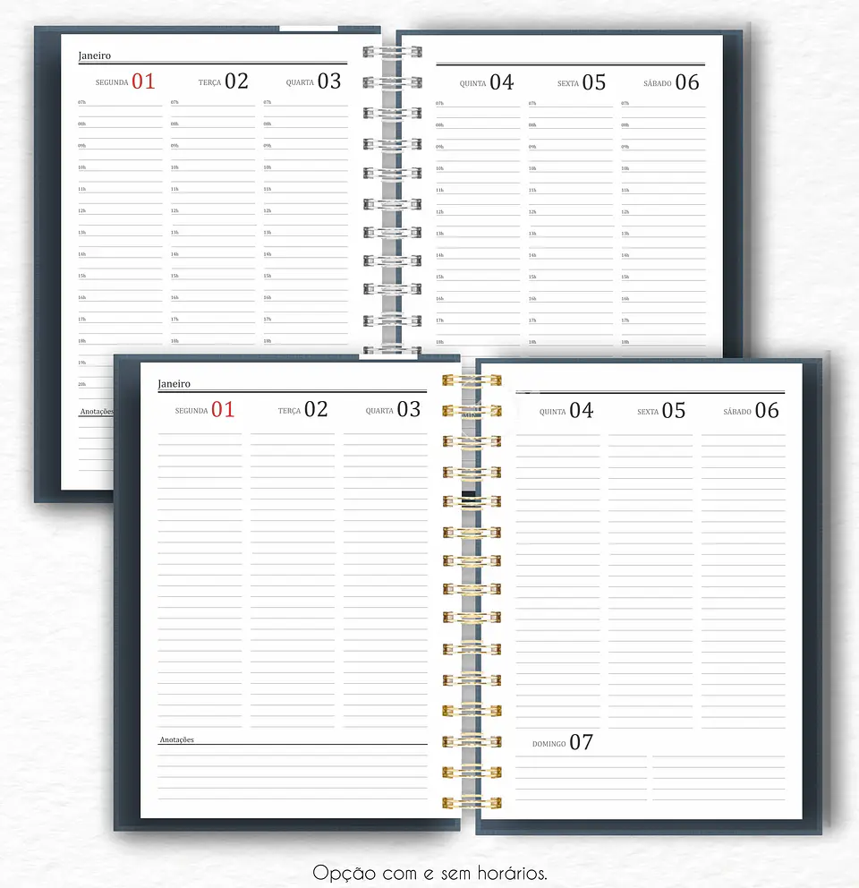 Arquivo Agenda Office Semanal 2024 em Pdf 5