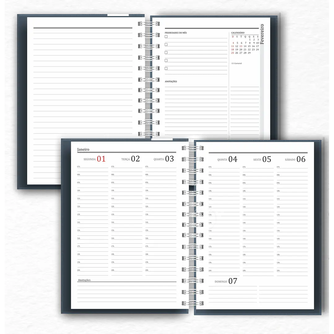 Arquivo Agenda Office Semanal 2024 em Pdf 9