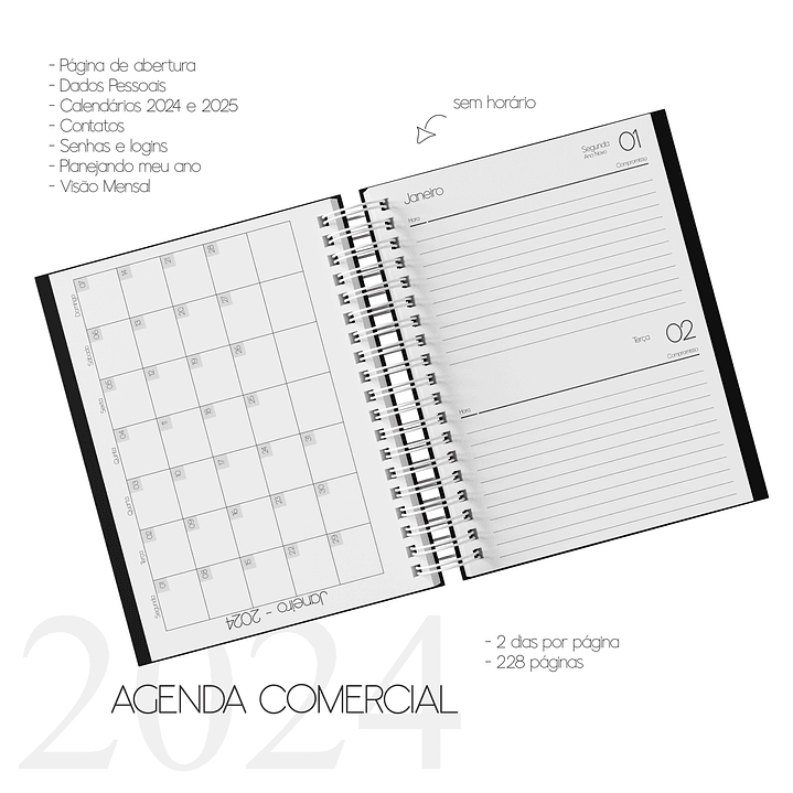 Arquivo Agenda Comercial 2024 em Pdf  2