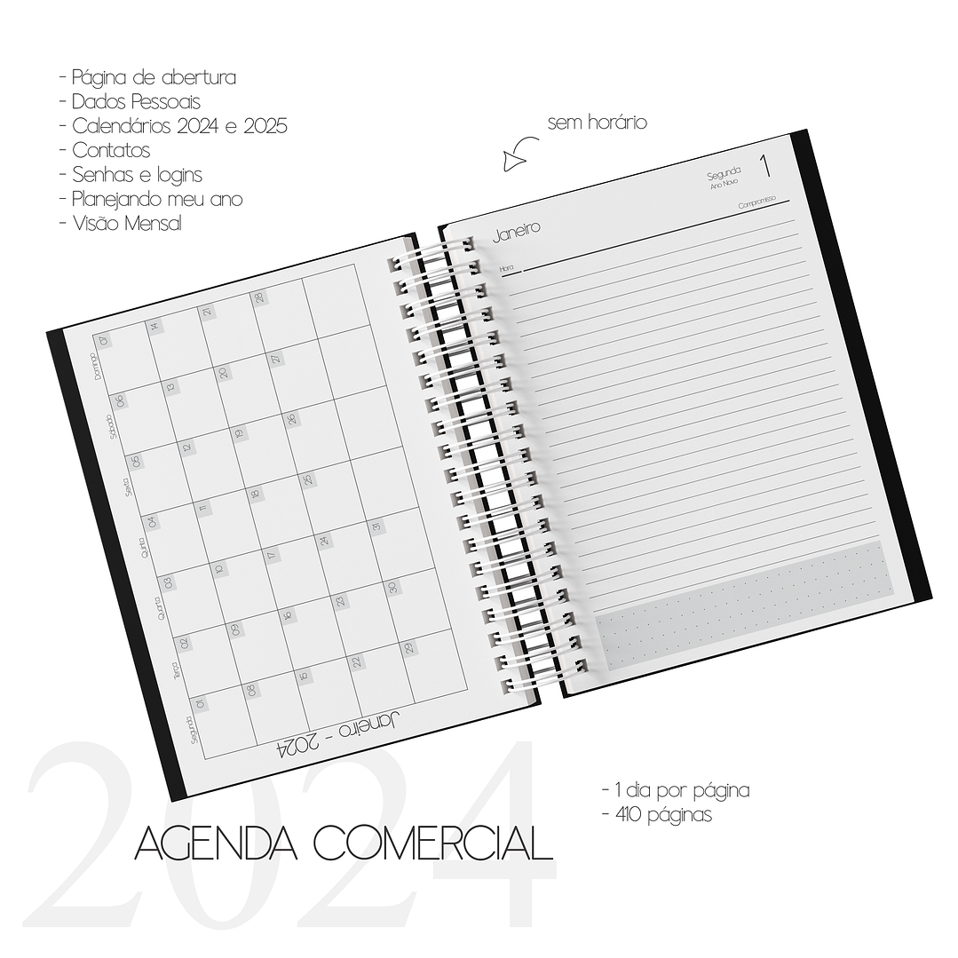 Arquivo Agenda Comercial 2024 em Pdf  3