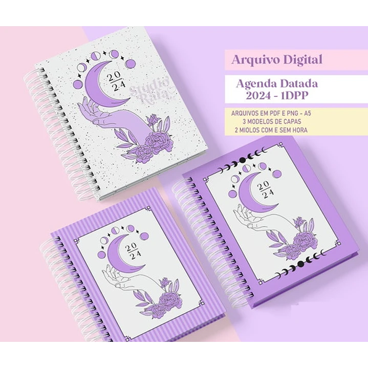 Arquivo Agenda Datada Mystic  2024 em Pdf  1