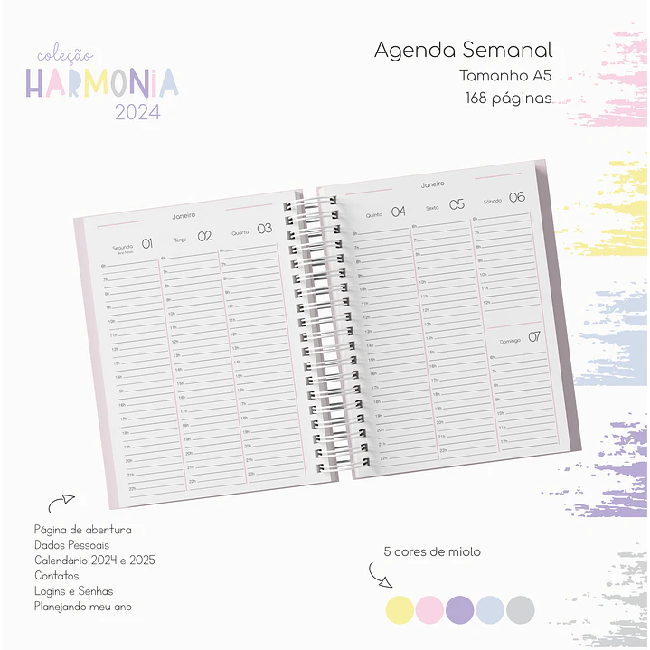 Arquivo Agendas 2024 Coleção Harmonia em Pdf 5
