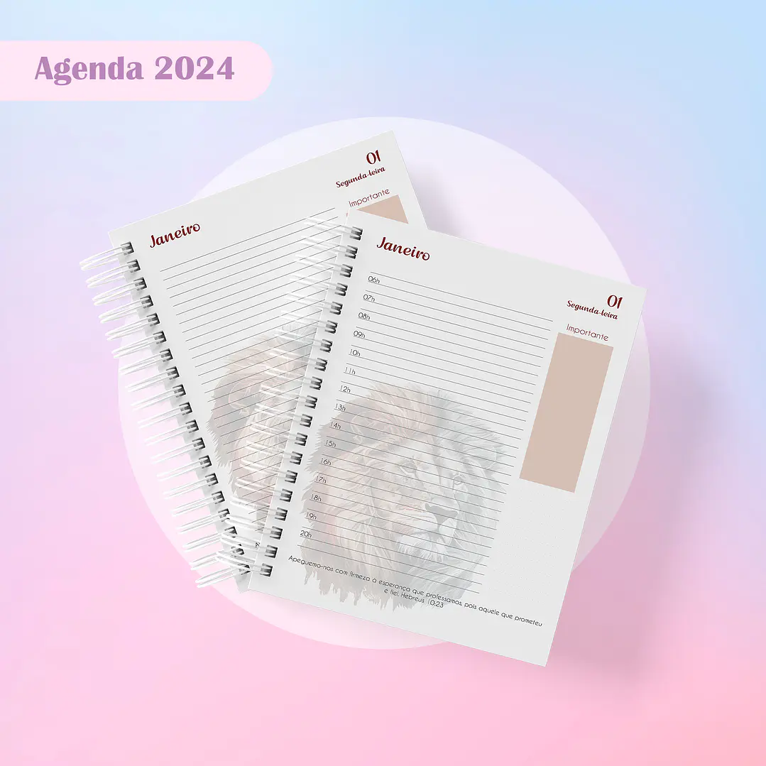 Arquivo Agendas Cristã Feminino e Masculino em Pdf 5