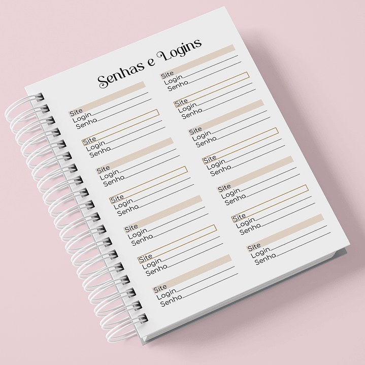 Arquivos Agenda Boho 2024 em Pdf 4