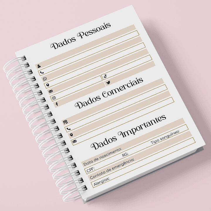 Arquivos Agenda Boho 2024 em Pdf 5