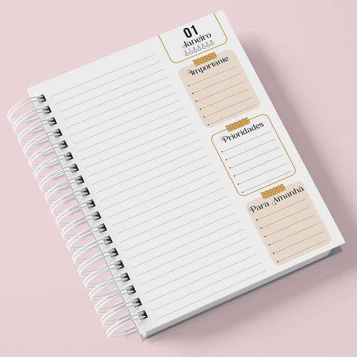 Arquivos Agenda Boho 2024 em Pdf 8