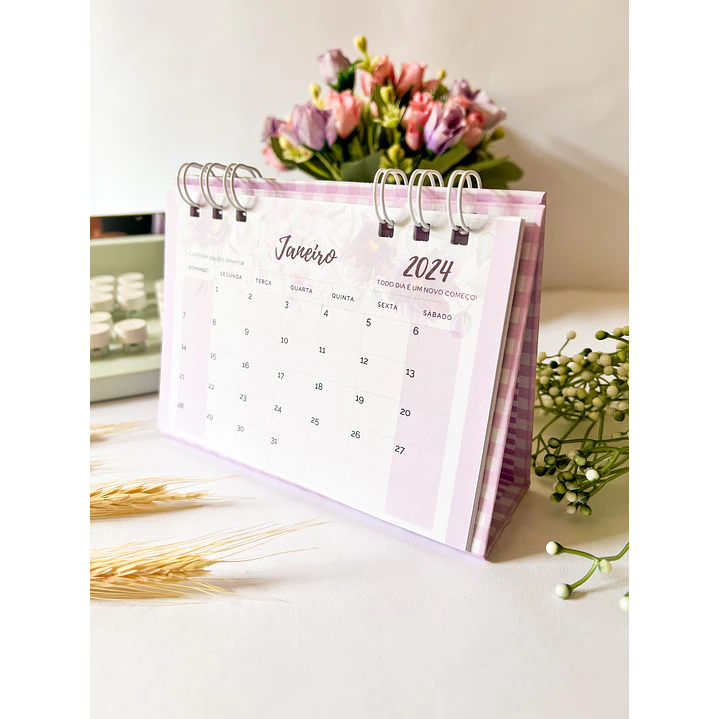 Arquivo Calendário de Mesa 2024 em Pdf 7