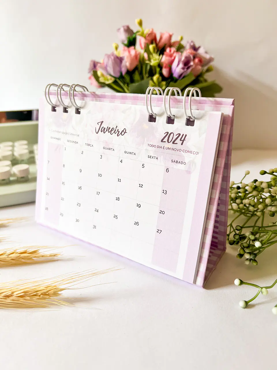 Arquivo Calendário de Mesa 2024 em Pdf 7