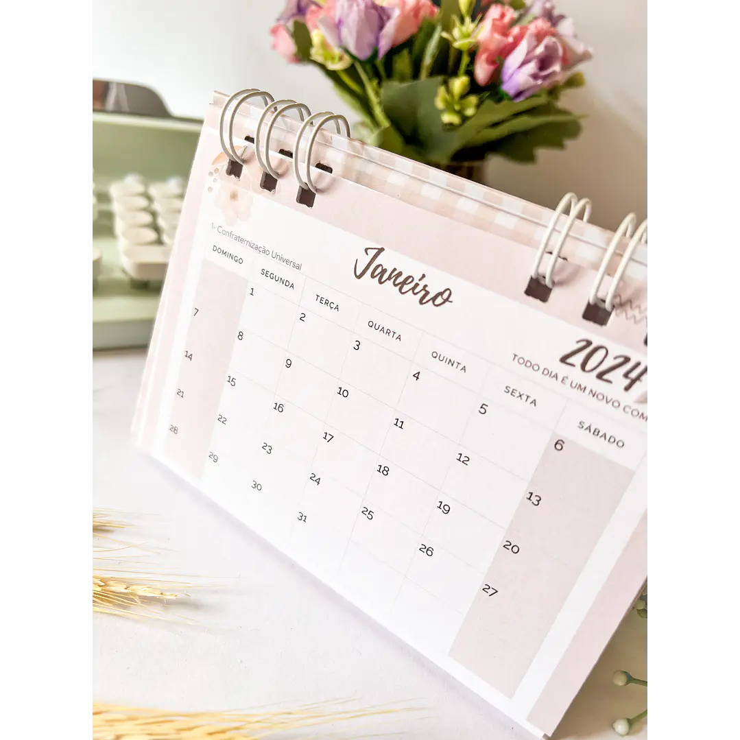 Arquivo Calendário de Mesa 2024 em Pdf 10